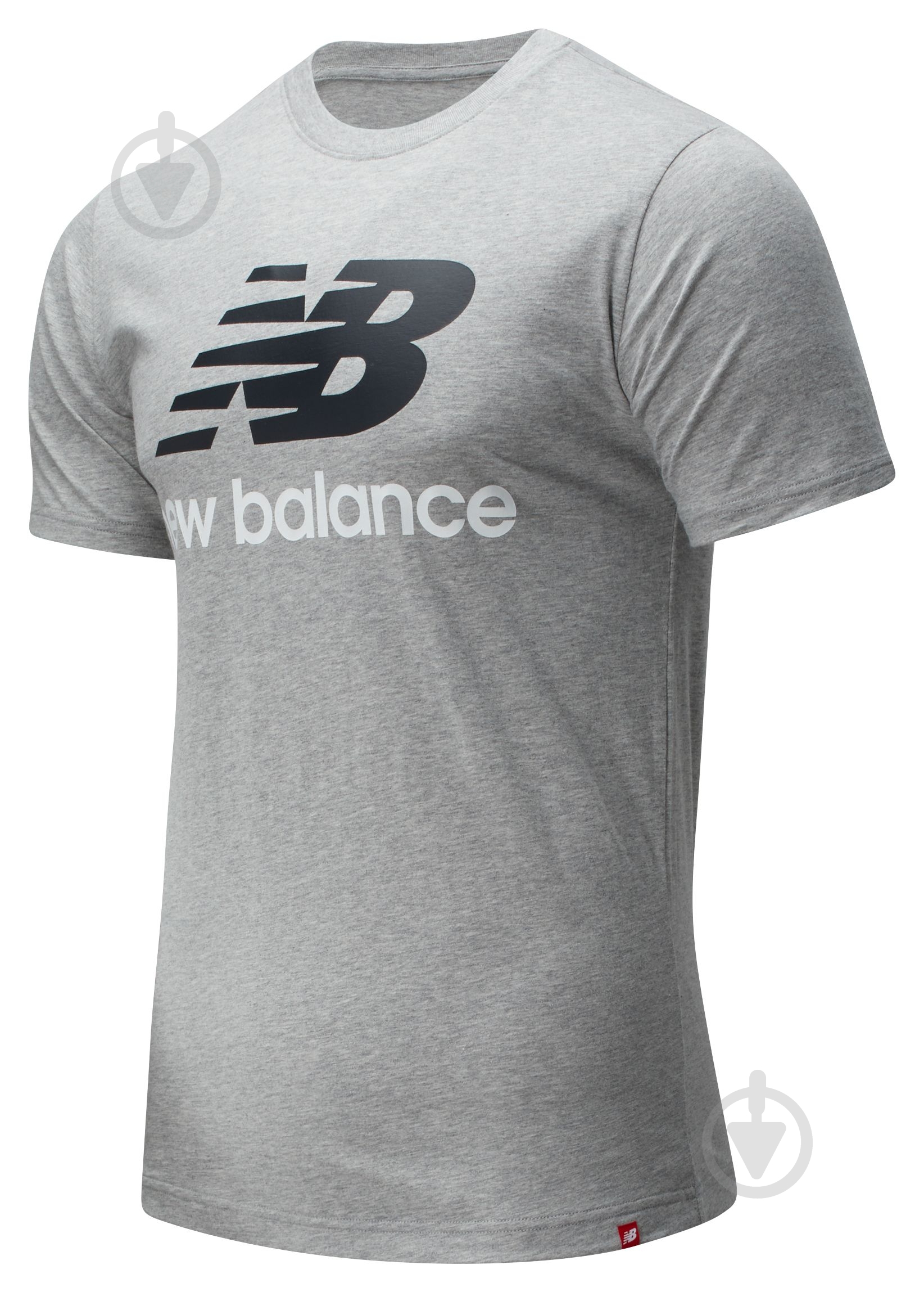 Футболка New Balance MT01575AG р.S серый - фото 1