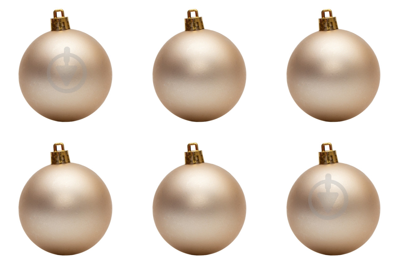 Набор елочных шаров Девилон 251550 d60 мм 6 шт./уп. - фото 2 Набор елочных шаров Девилон 251550 d60 мм 6 шт./уп. - фото 2