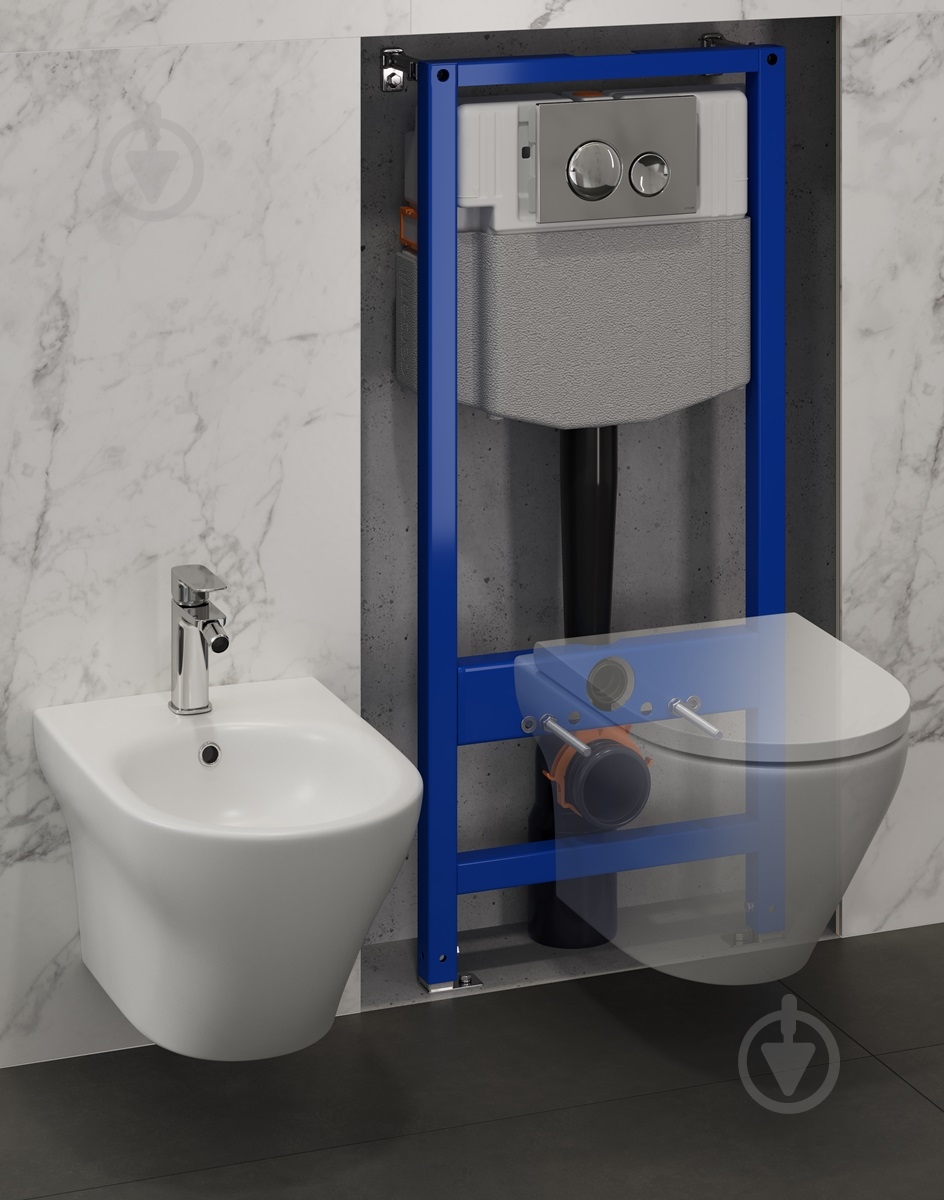 Инсталляционная система для биде Cersanit АQUA COAF1001256715 - фото 8