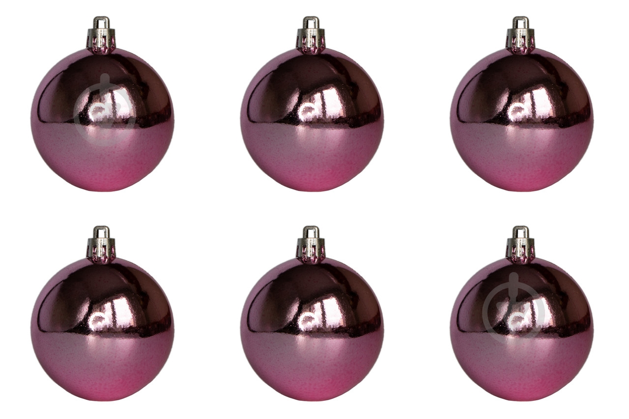 Набор елочных шаров Девилон 251574 d60 мм 6 шт./уп. - фото 2