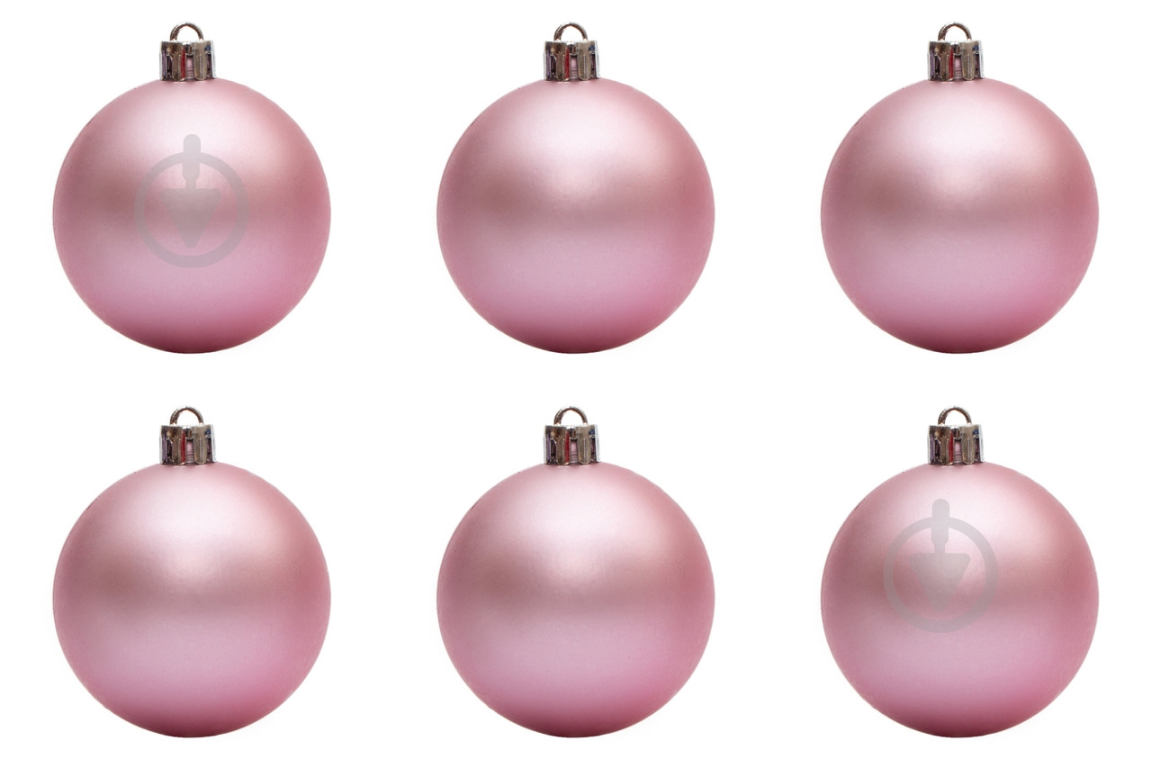 Набор елочных шаров Девилон 251581 d60 мм 6 шт./уп. - фото 2