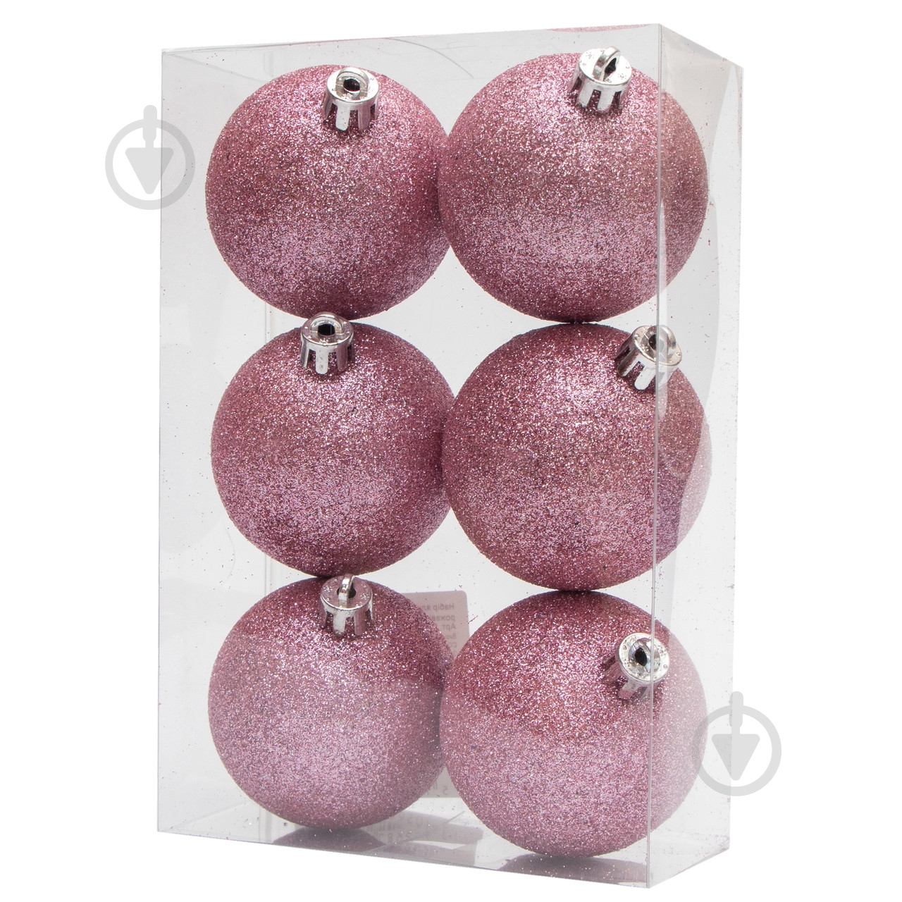 Набор елочных шаров Девилон 251598 d60 мм 6 шт./уп. - фото 1 Набор елочных шаров Девилон 251598 d60 мм 6 шт./уп. - фото 1