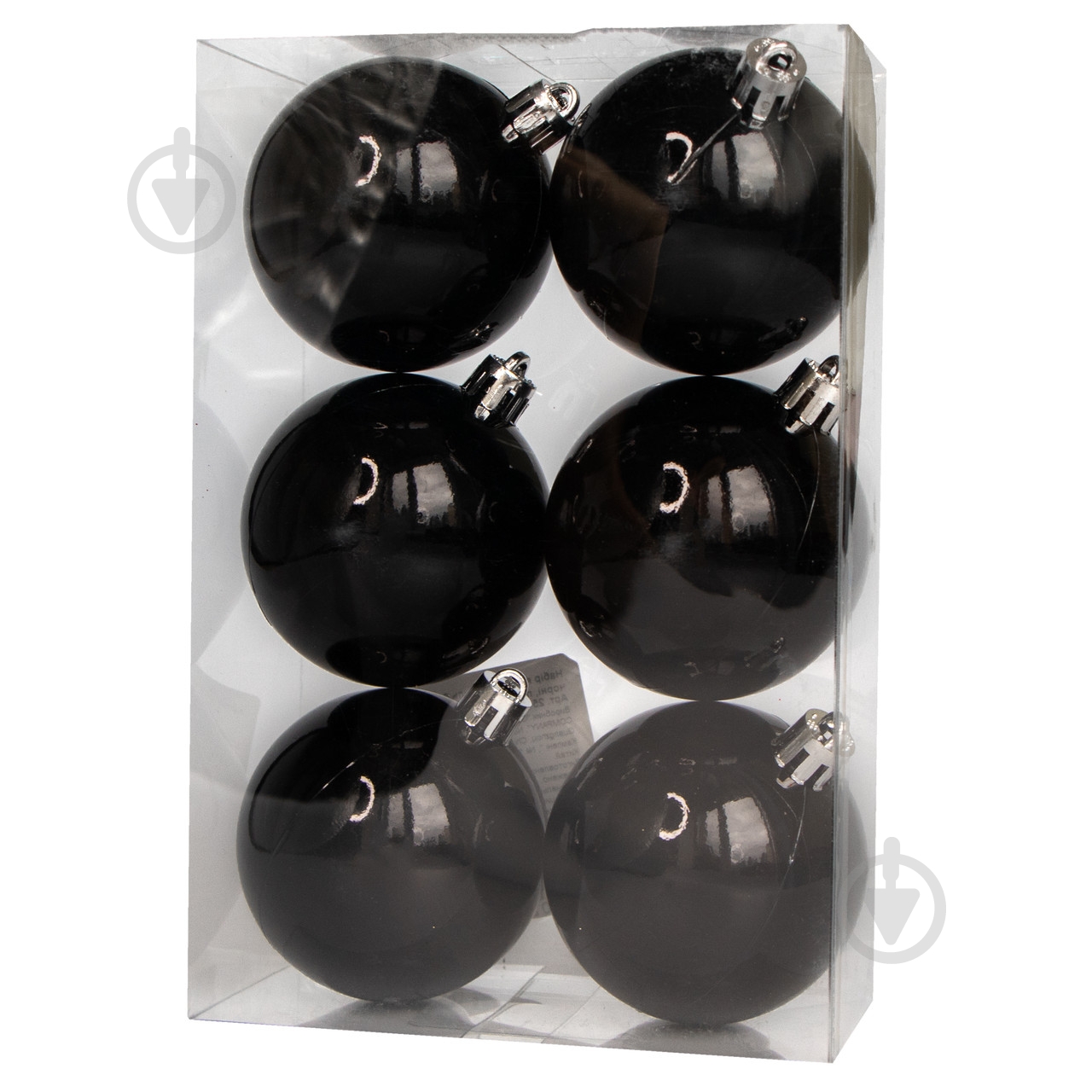 Набор елочных шаров Девилон 251604 d60 мм 6 шт./уп. - фото 1 Набор елочных шаров Девилон 251604 d60 мм 6 шт./уп. - фото 1