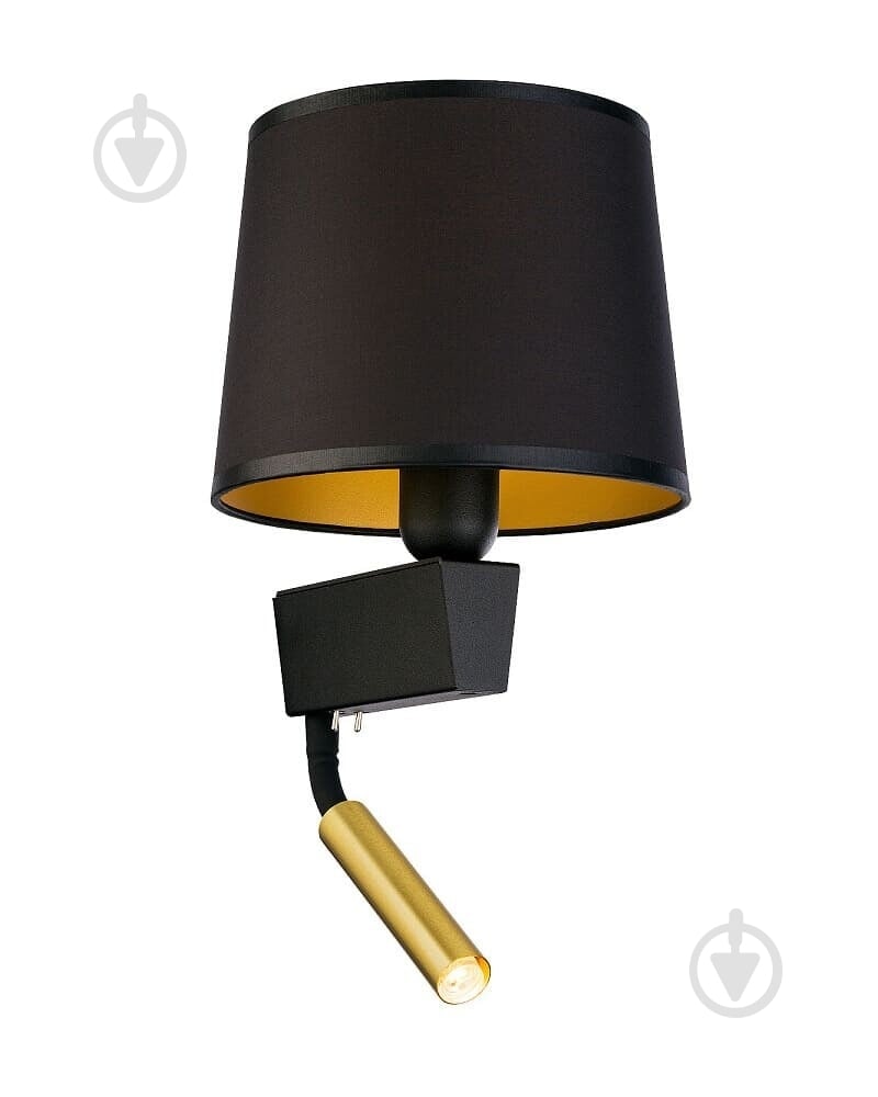 Бра Nowodvorski Chillin 1x40 Вт E27 черный 8213 - фото 4