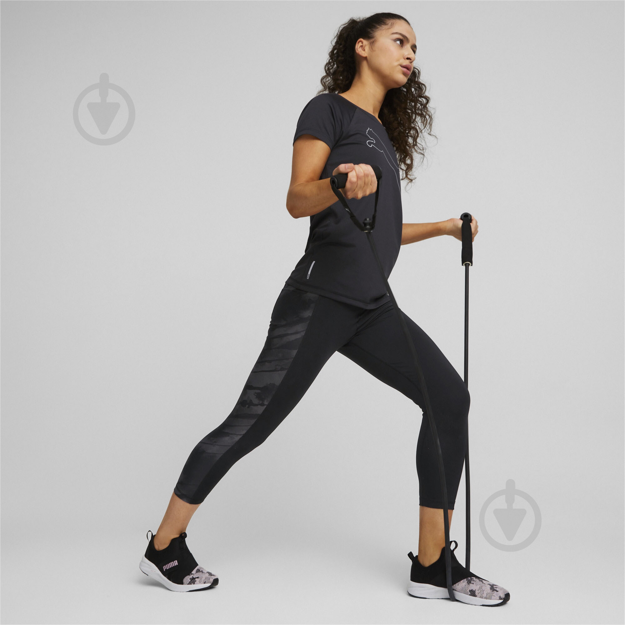 Футболка Puma TRAIN FAVORITE JERSEY CAT TEE 52242001 р.L черный - фото 5