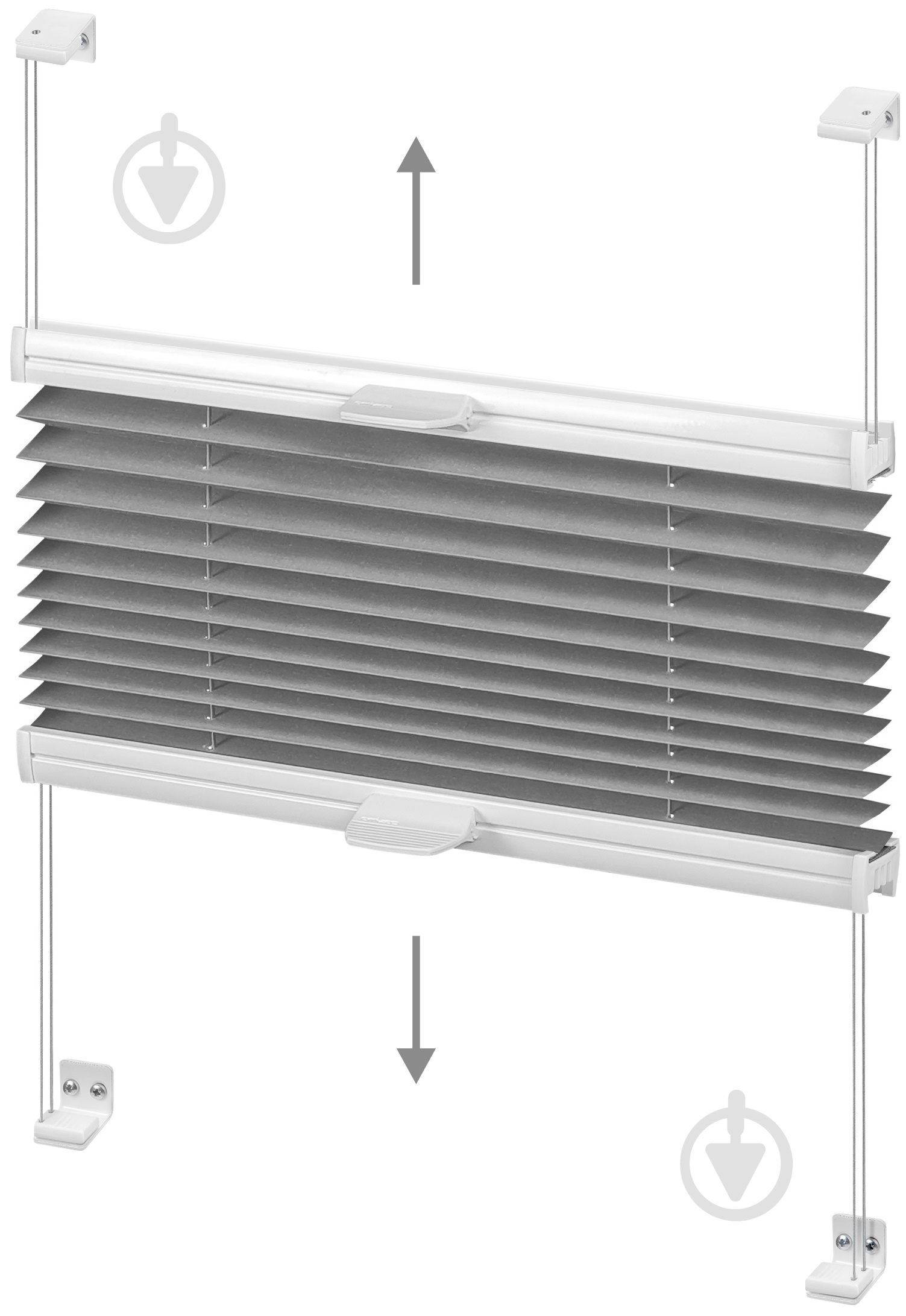 Штора-плиссе Rollotex ткань DUO ECORO 106х60 см Красный - фото 6 Штора-плиссе Rollotex ткань DUO ECORO 106х60 см Красный - фото 6