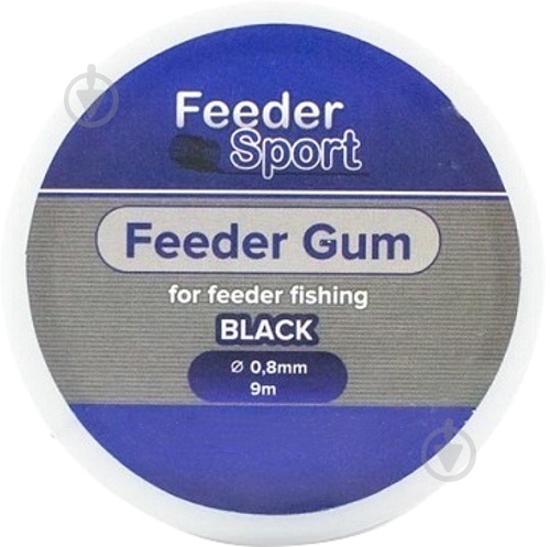 Фидергам Feeder Sport FG 0.8 мм 9 м черный - фото 1 Фидергам Feeder Sport FG 0.8 мм 9 м черный - фото 1