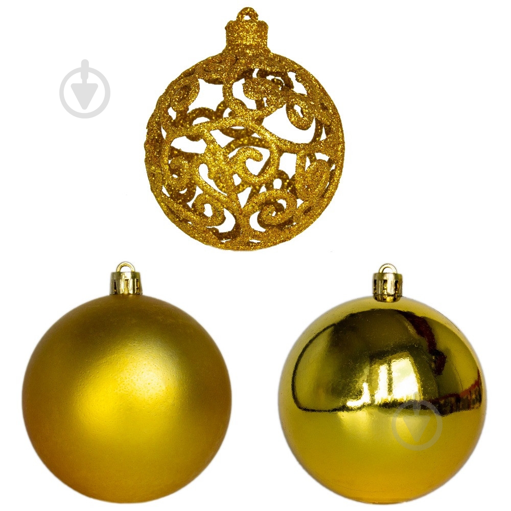 Набор елочных шаров Девилон 251659 d80 мм 3 шт./уп. - фото 1 Набор елочных шаров Девилон 251659 d80 мм 3 шт./уп. - фото 1