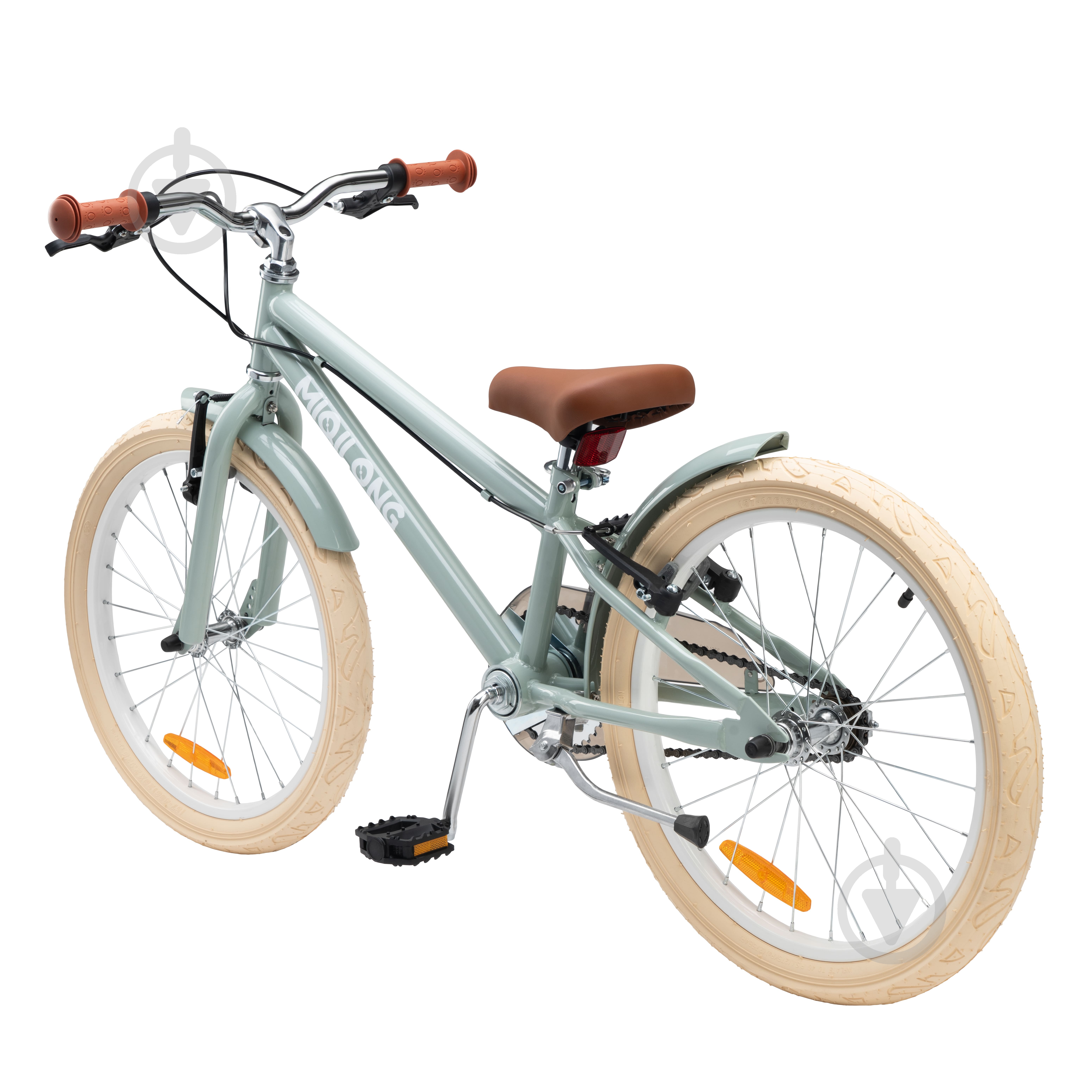 Велосипед дитячий Miqilong оливковий RBB-RM20-OLIVE - фото 6 Велосипед дитячий Miqilong оливковий RBB-RM20-OLIVE - фото 6