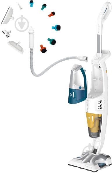 Пылесос Rowenta RY8561WH Steam Multi white/blue - фото 4 Пылесос Rowenta RY8561WH Steam Multi white/blue - фото 4