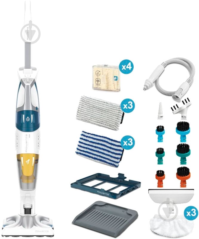 Пылесос Rowenta RY8561WH Steam Multi white/blue - фото 23 Пылесос Rowenta RY8561WH Steam Multi white/blue - фото 23