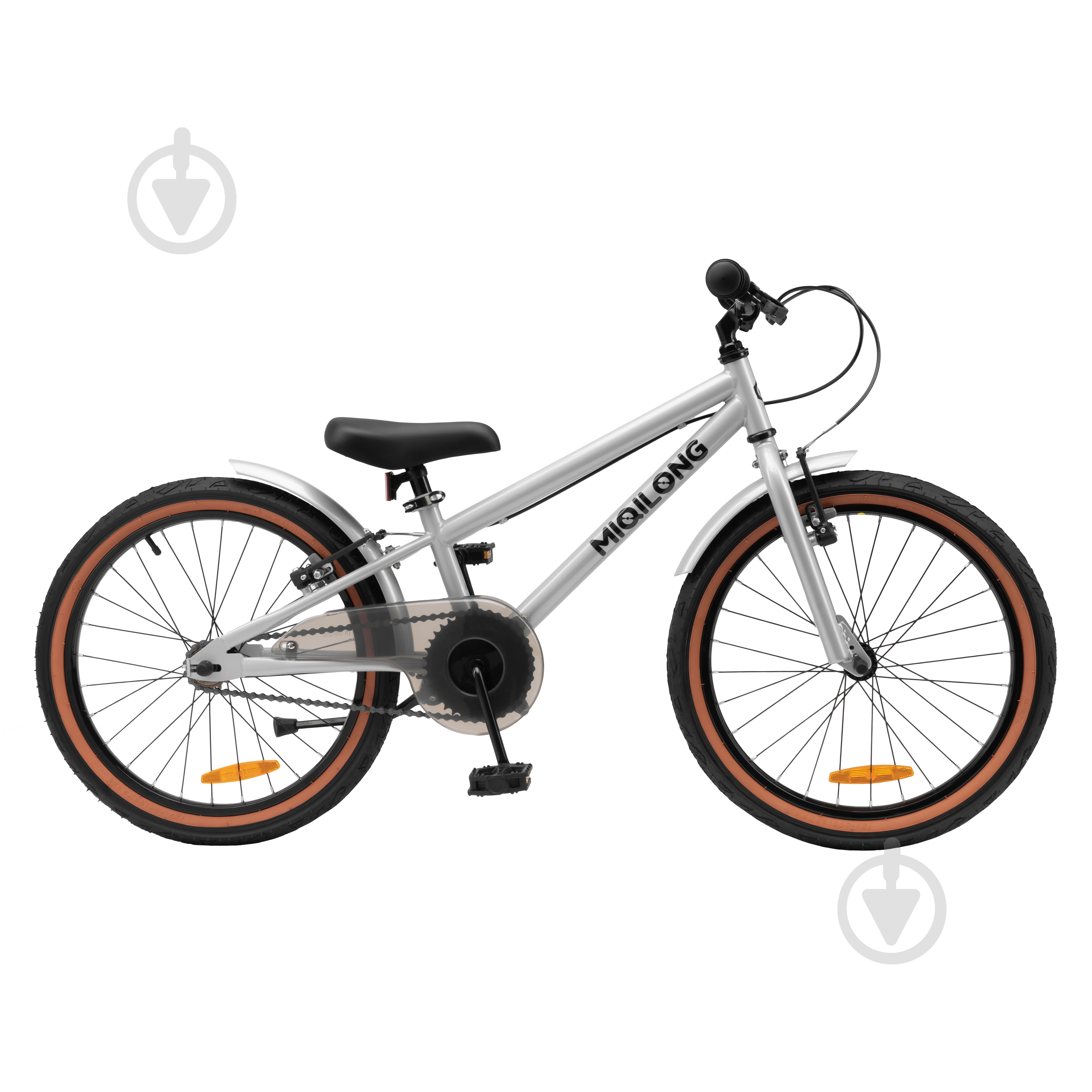 Велосипед детский Miqilong серебряный RBB-ST20-SILVER - фото 4