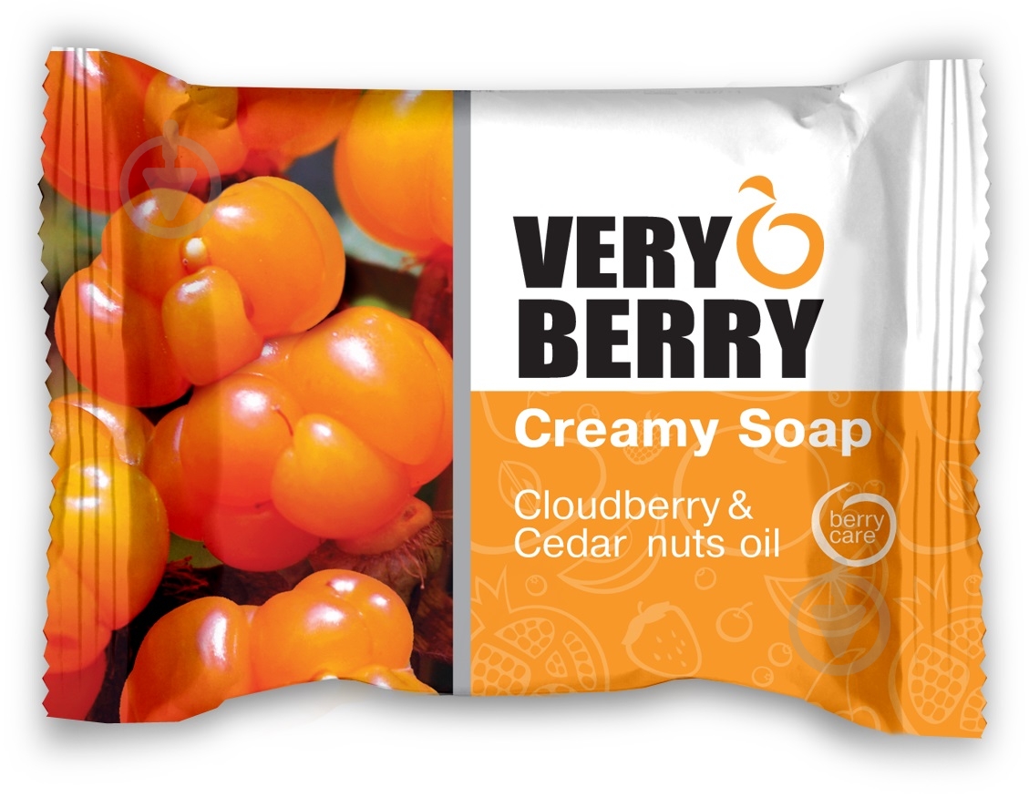 Крем-мыло Very Berry Cloudberry & Cedar nuts oil 100 г - фото 1
