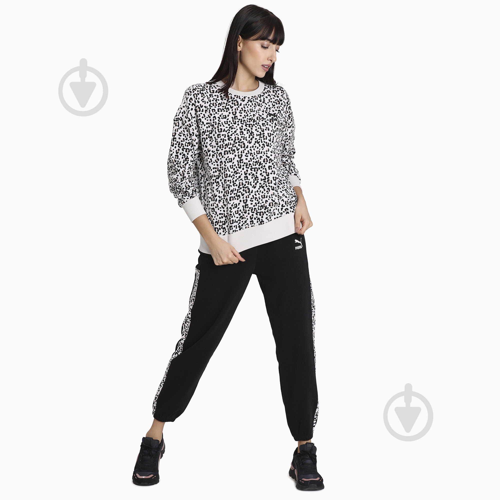 Джемпер Puma Classics Graphics Crew 59772899 р. L разноцветный - фото 3