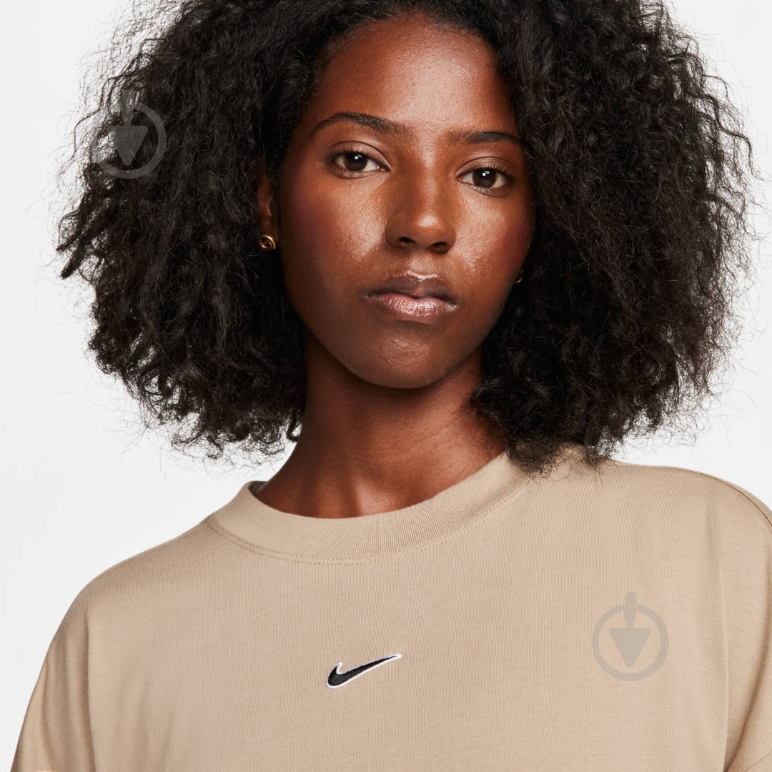 Футболка Nike W NSW LS TEE BF PRINT SW FV4971-247 р.M бежевый - фото 3 Футболка Nike W NSW LS TEE BF PRINT SW FV4971-247 р.M бежевый - фото 3