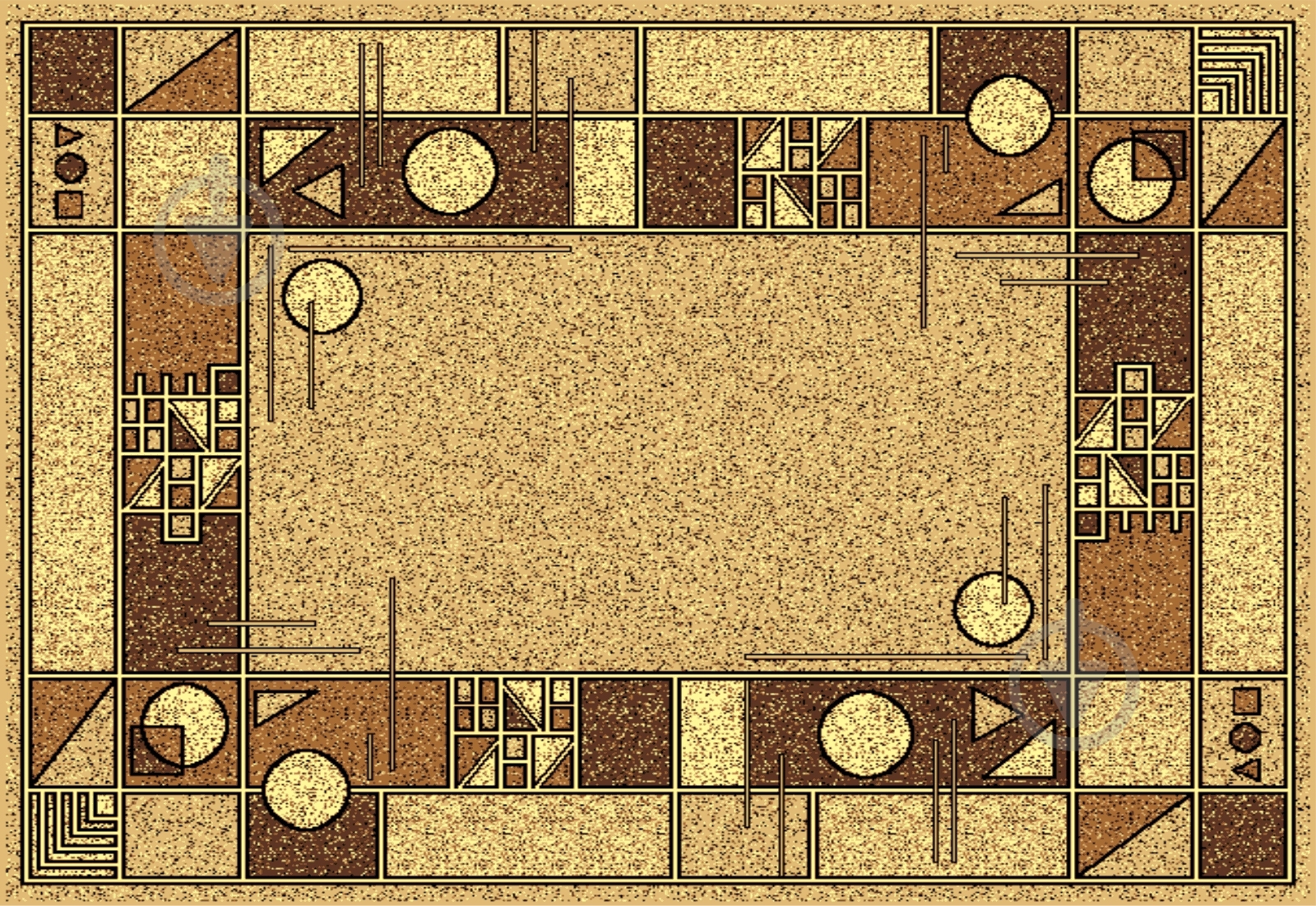 Ковер Karat Carpet Gold 091/12 0,6x1,1 м - фото 1