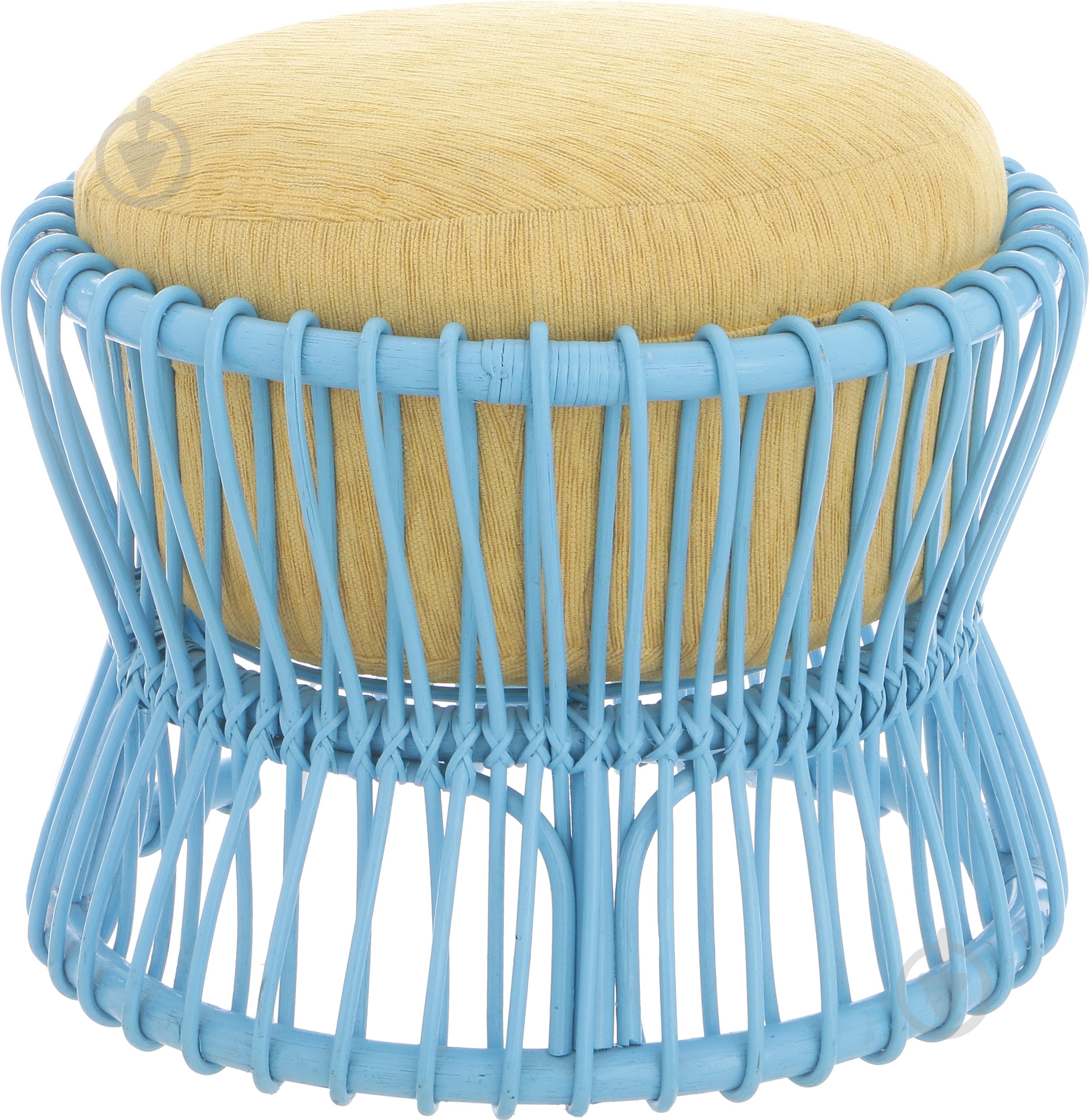 Пуф Cruzo PAD голубой - фото 1 Пуф Cruzo PAD голубой - фото 1