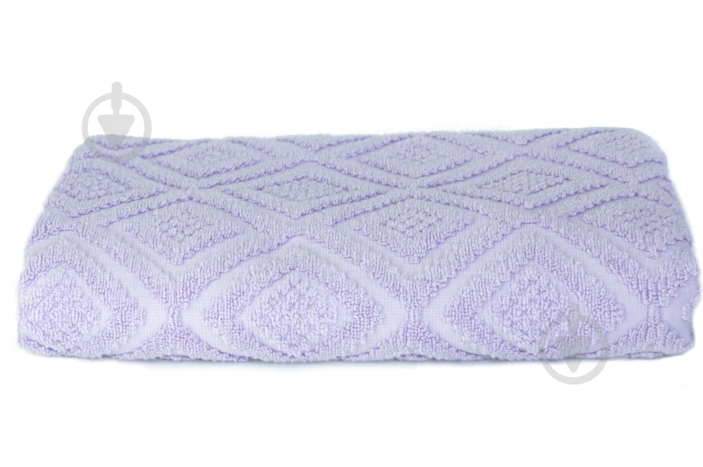 Полотенце махровое ромб 50x90 см лиловый IDEAL TEXTILE - фото 1 Полотенце махровое ромб 50x90 см лиловый IDEAL TEXTILE - фото 1
