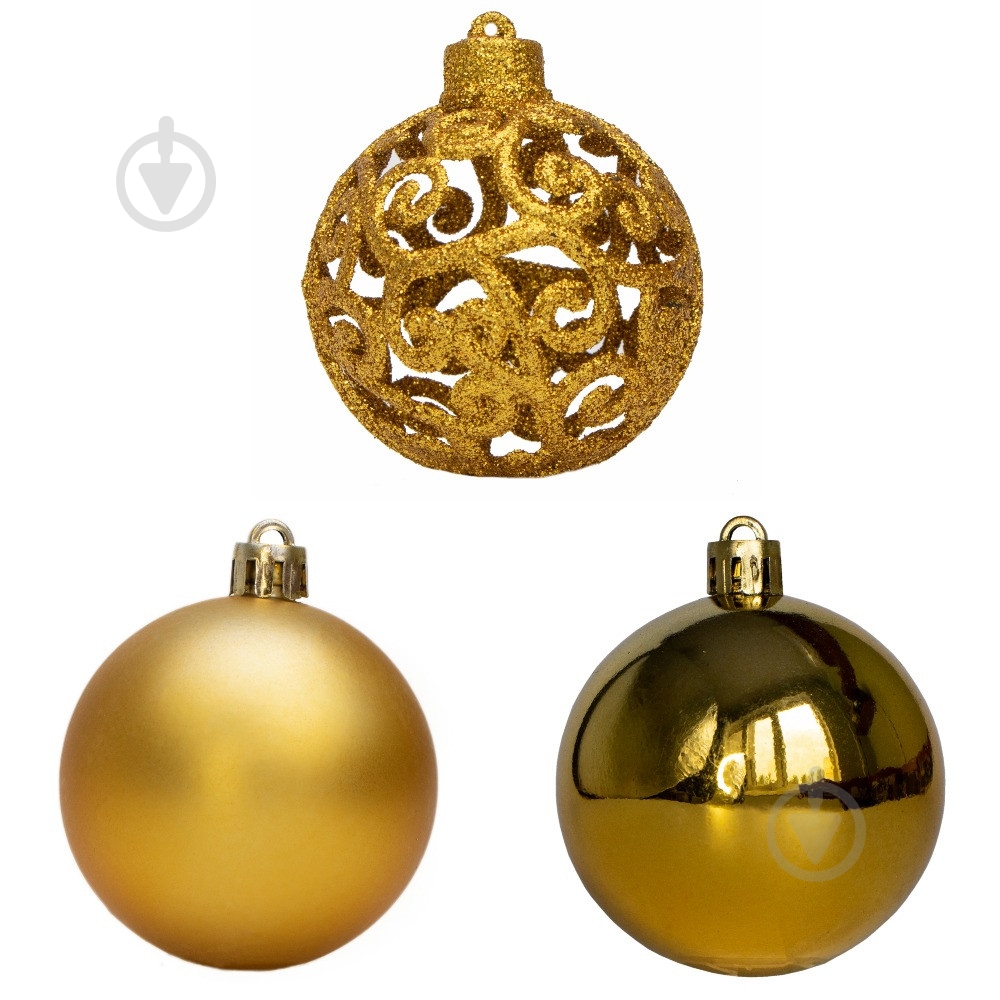 Набор елочных шаров Девилон 251710 d60 мм 6 шт./уп. - фото 2