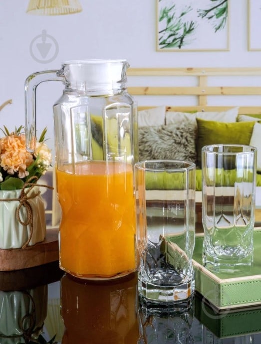 Кувшин с крышкой Luminarc Octime Diamond 1,3 л L7351 - фото 3 Кувшин с крышкой Luminarc Octime Diamond 1,3 л L7351 - фото 3