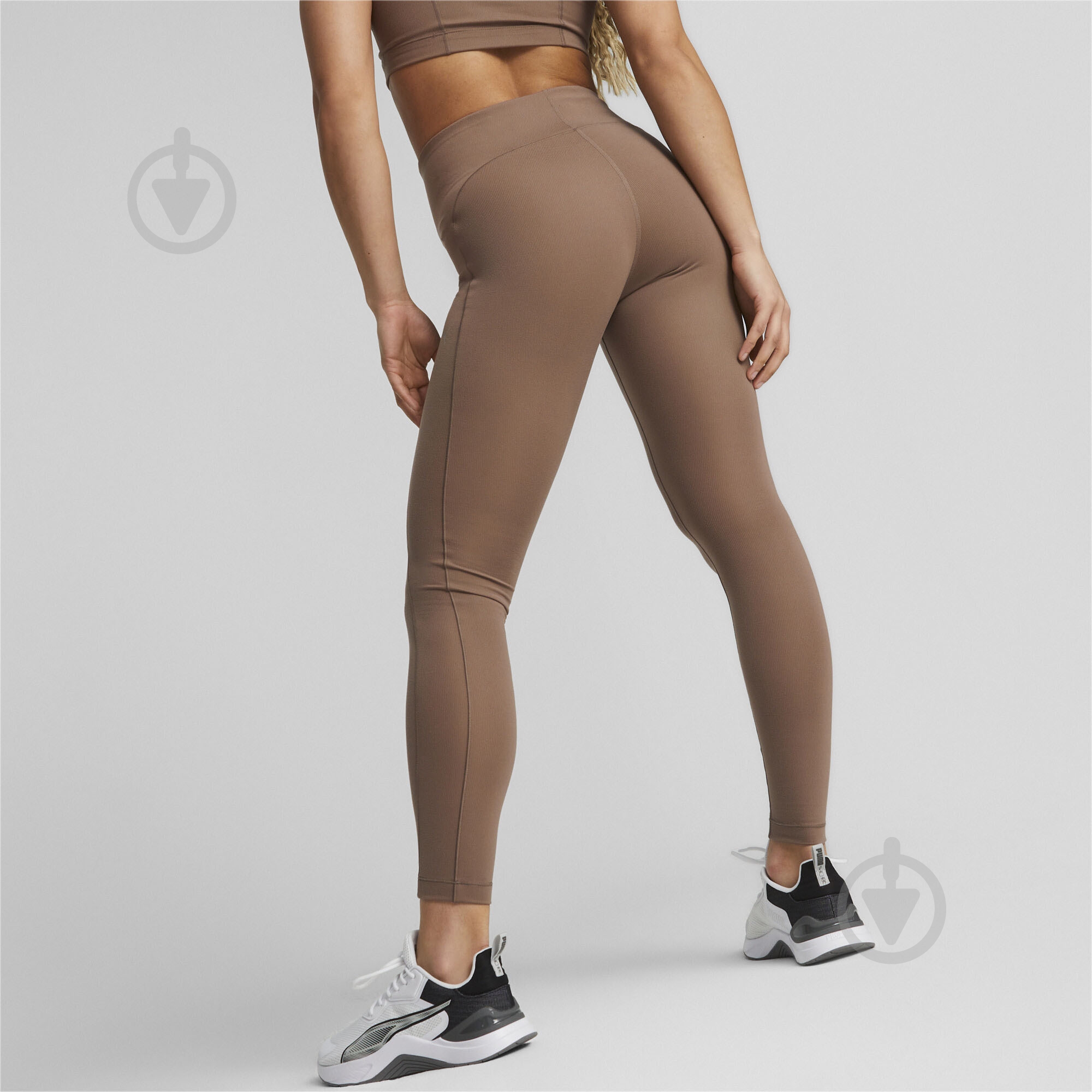 Лосини Puma CLOUDSPUN RIB ULTRA HW FL TIGHT 52382995 р.XS бежевий - фото 4 Лосини Puma CLOUDSPUN RIB ULTRA HW FL TIGHT 52382995 р.XS бежевий - фото 4