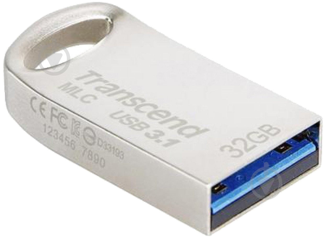 Флеш-память Transcend JetFlash 720 32 ГБ USB 3.0 silver (TS32GJF720S) - фото 1