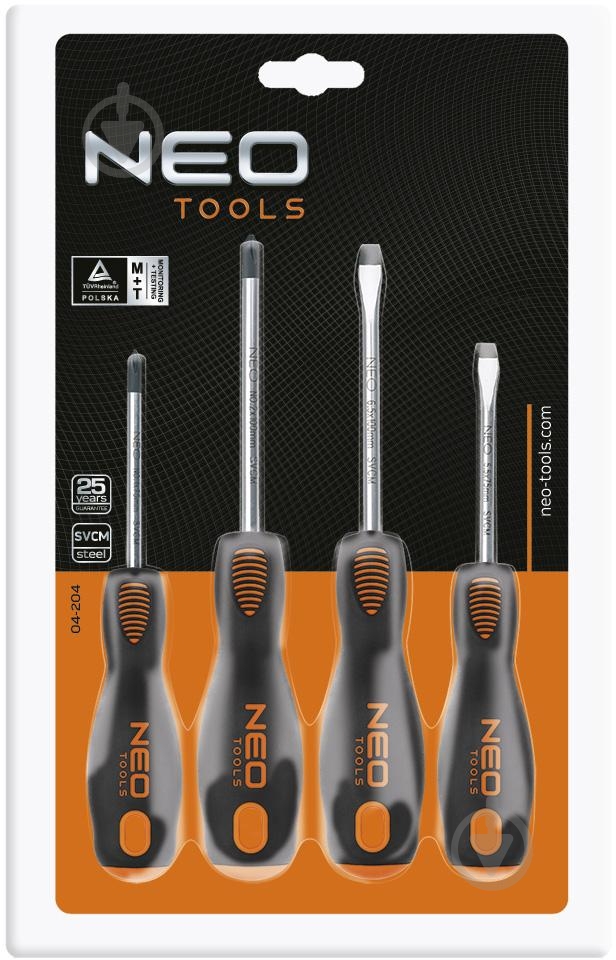 Набор отверток Neo 04-204 - фото 4