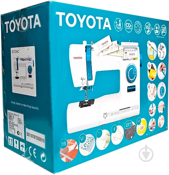 Швейная машина Toyota T-ECO34C - фото 7 Швейная машина Toyota T-ECO34C - фото 7