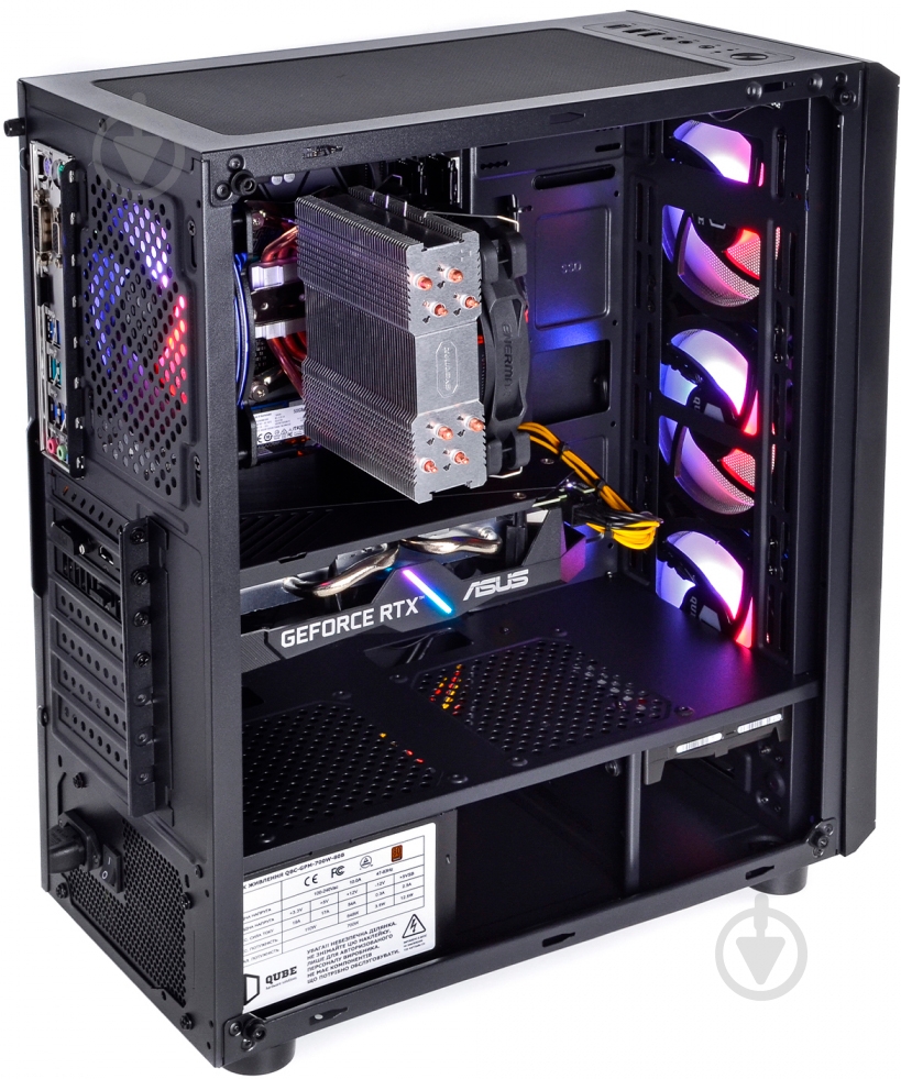 Компьютер персональный Artline Gaming X77 (X77v56Win) black - фото 10