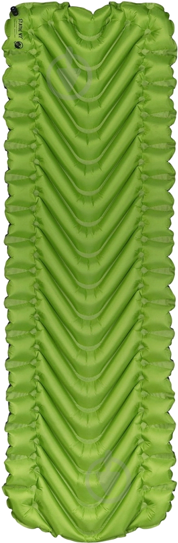Каремат надувной тактический Klymit Static V 2 Green 183x59x6,5 см - фото 1