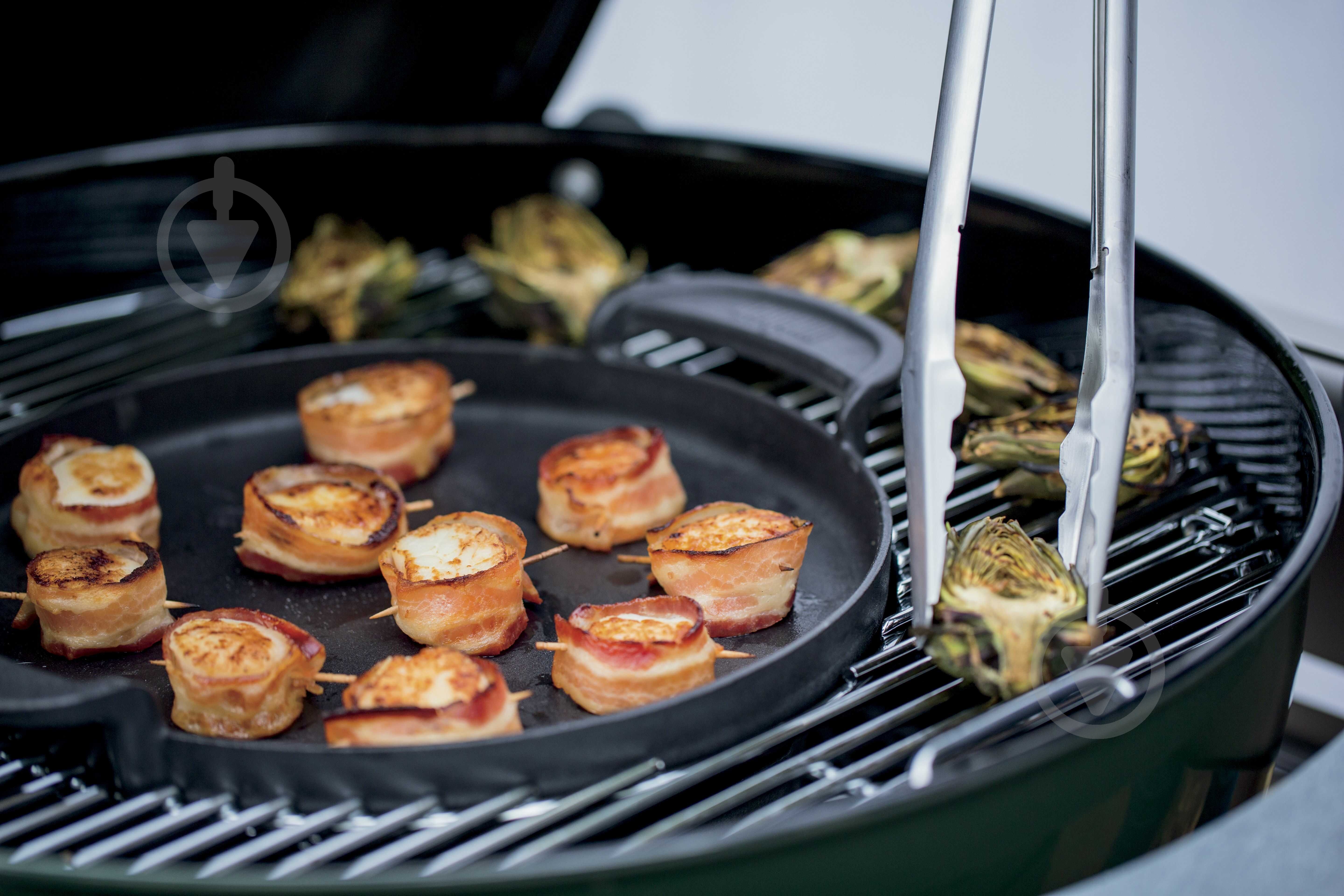 Сковорода-гриль Weber для Gourmet BBQ System 7421 - фото 4 Сковорода-гриль Weber для Gourmet BBQ System 7421 - фото 4