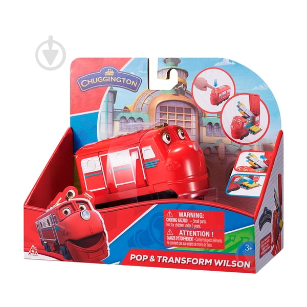 Паровозик Chuggington Вилсон «Играй и трансформируй» EU890101 - фото 1 Паровозик Chuggington Вилсон «Играй и трансформируй» EU890101 - фото 1