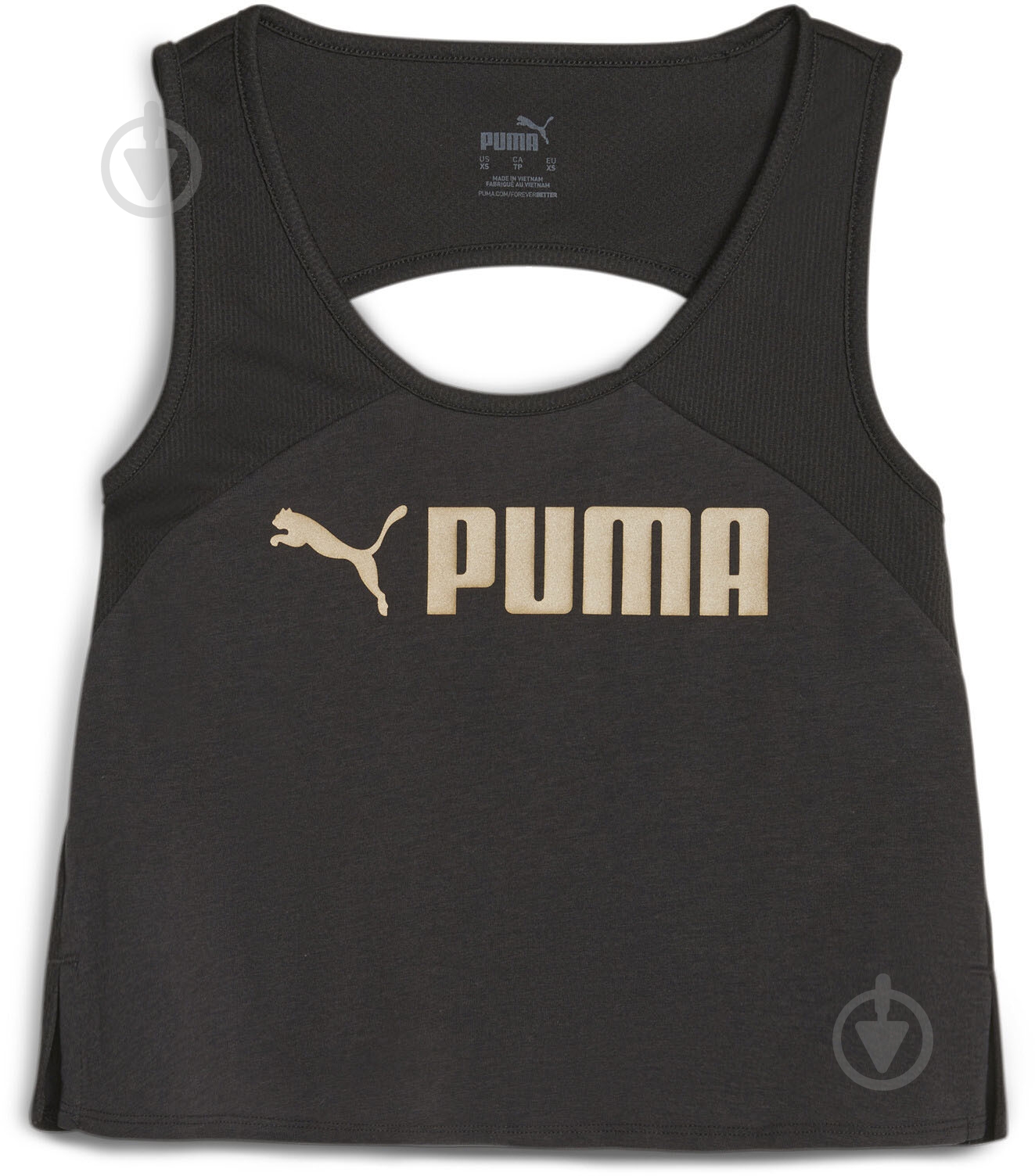 Майка Puma PUMA FIT SKIMMER TANK 52384251 р.XS черный - фото 1