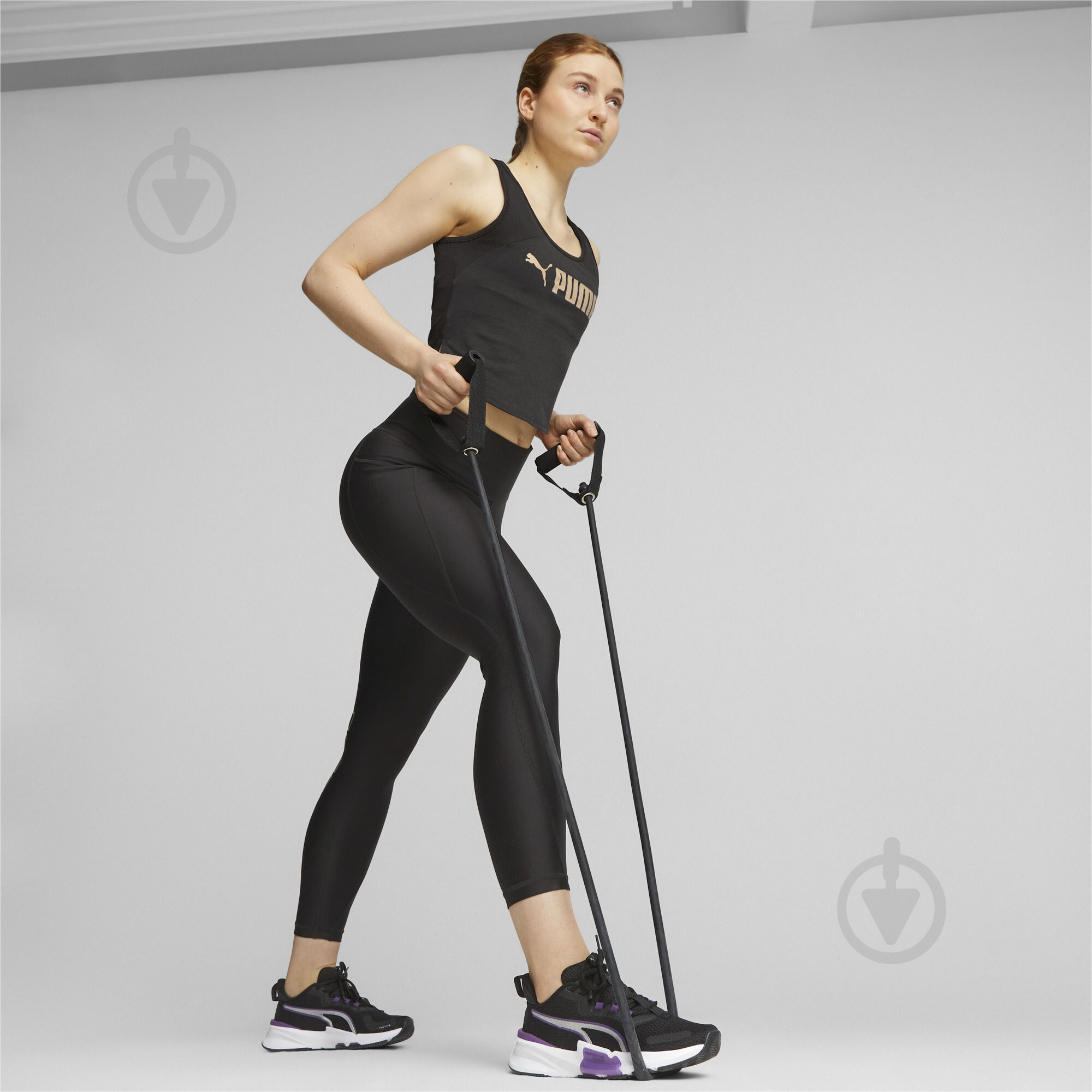 Майка Puma PUMA FIT SKIMMER TANK 52384251 р.XS черный - фото 4