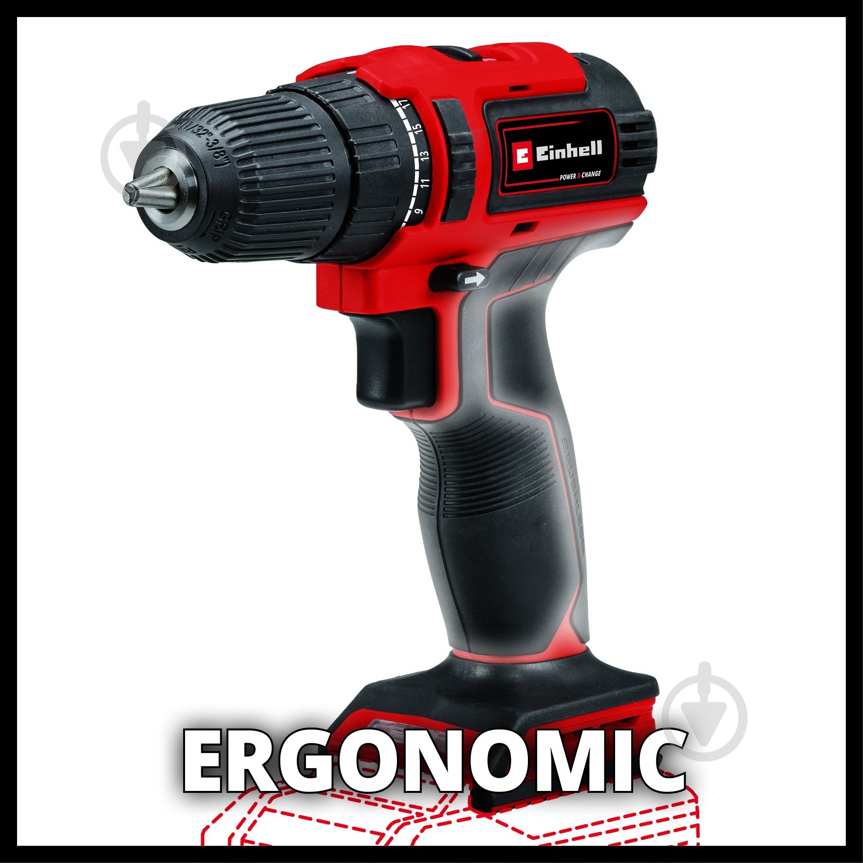 Шуруповерт акумуляторний Einhell TE-CD 18/40 Li BL 2.5 Ah 4513997 Set2 - фото 7 Шуруповерт акумуляторний Einhell TE-CD 18/40 Li BL 2.5 Ah 4513997 Set2 - фото 7