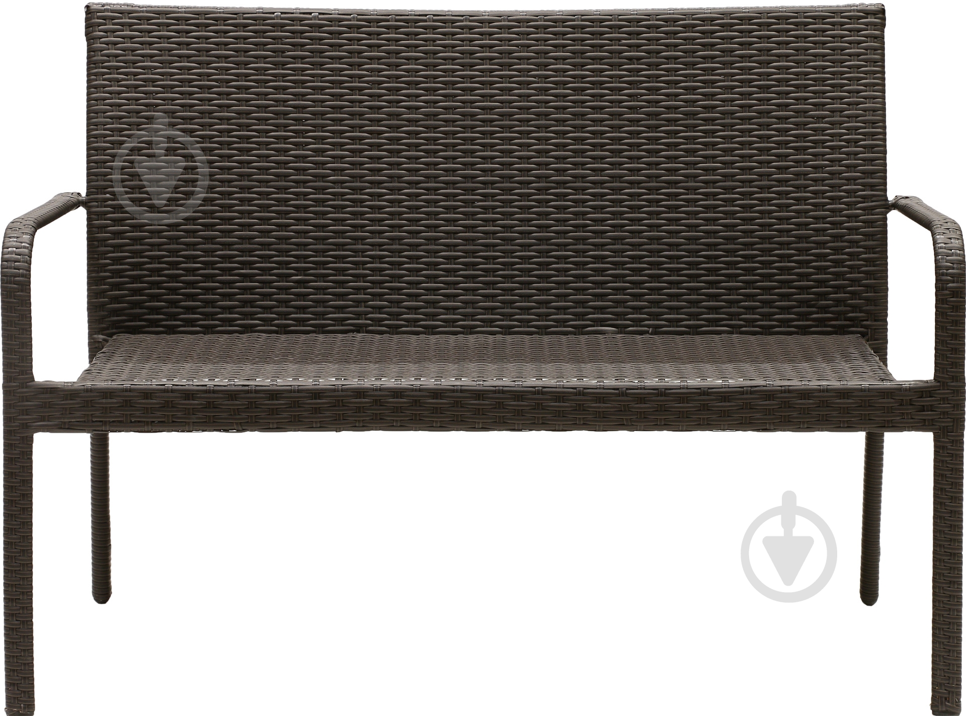 Диван садовый Indigo HYC-005D 63х123 см коричневый - фото 2