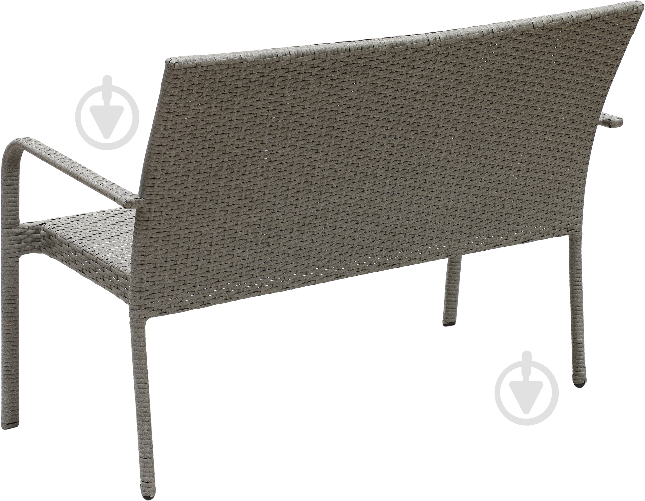 Диван садовый Indigo HYC-005D 63х123 см серый - фото 2