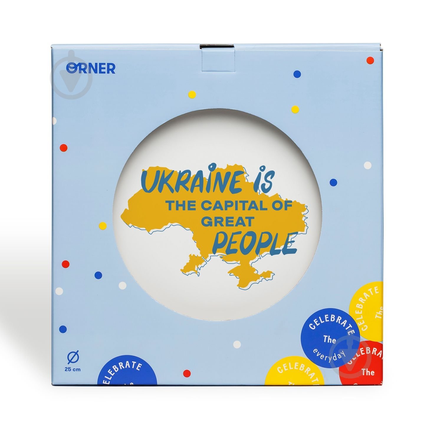 Тарілка Orner Great people 25 см - фото 2