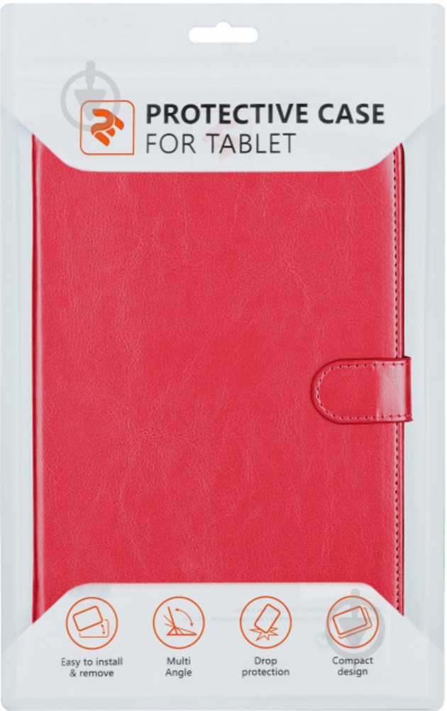 Чохол для планшету 2E універсальний з діагоналлю 9-10" (2E-UNI-9-10-OC-RD) Deep Red - фото 3