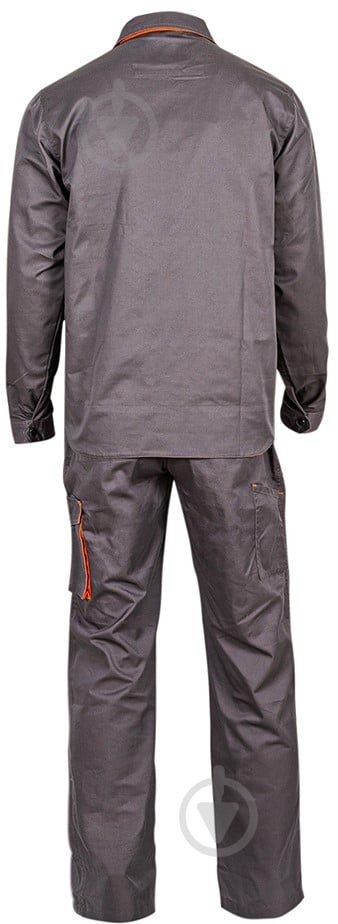 Брюки рабочие Sizam Newcastle р. M 30205 серый с оранжевым - фото 6 Брюки рабочие Sizam Newcastle р. M 30205 серый с оранжевым - фото 6