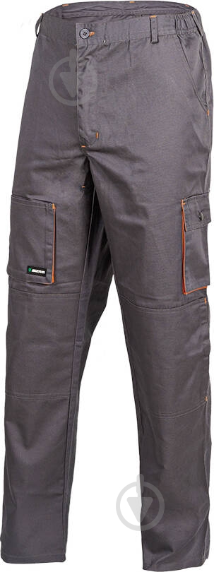 Брюки рабочие Sizam Newcastle р. M 30205 серый с оранжевым - фото 7 Брюки рабочие Sizam Newcastle р. M 30205 серый с оранжевым - фото 7