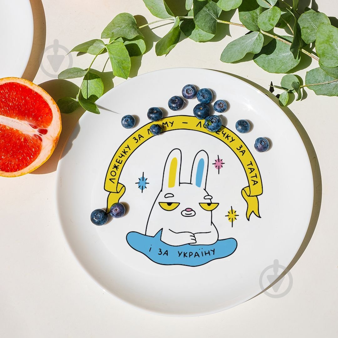 Тарелка Orner «Кролик» 25 см - фото 4