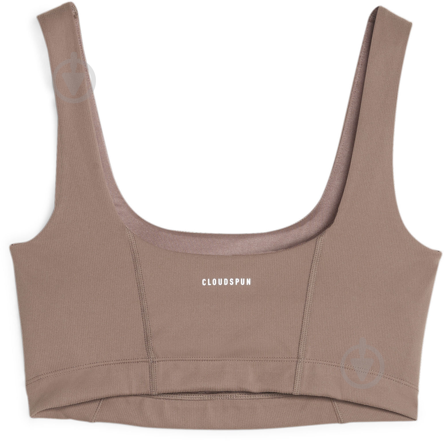 Бра Puma LOW IMPACT CLOUDSPUN RIB/SOLID BRA 52383295 р.M бежевый - фото 2
