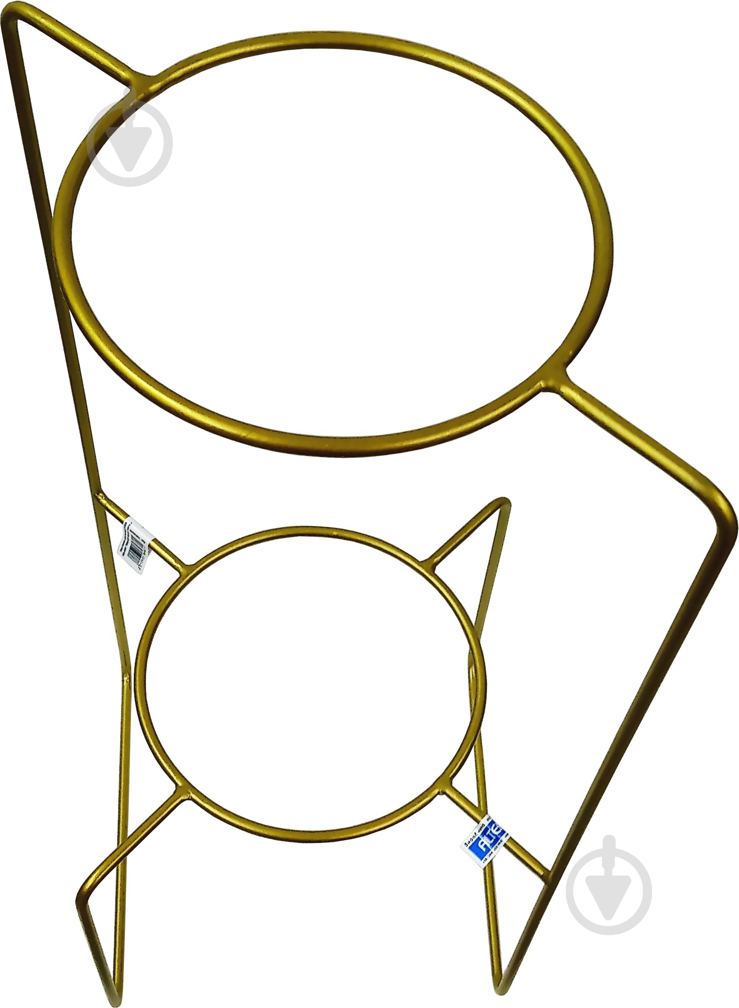 Підставка для вазонів d-220 MILANO 700х300 мм золотий - фото 1