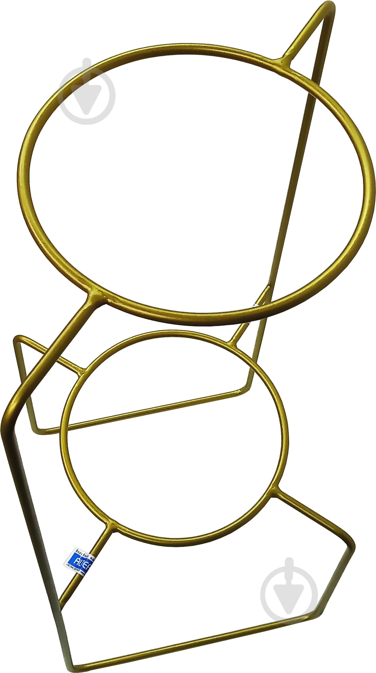 Підставка для вазонів d-220 MILANO 700х300 мм золотий - фото 2