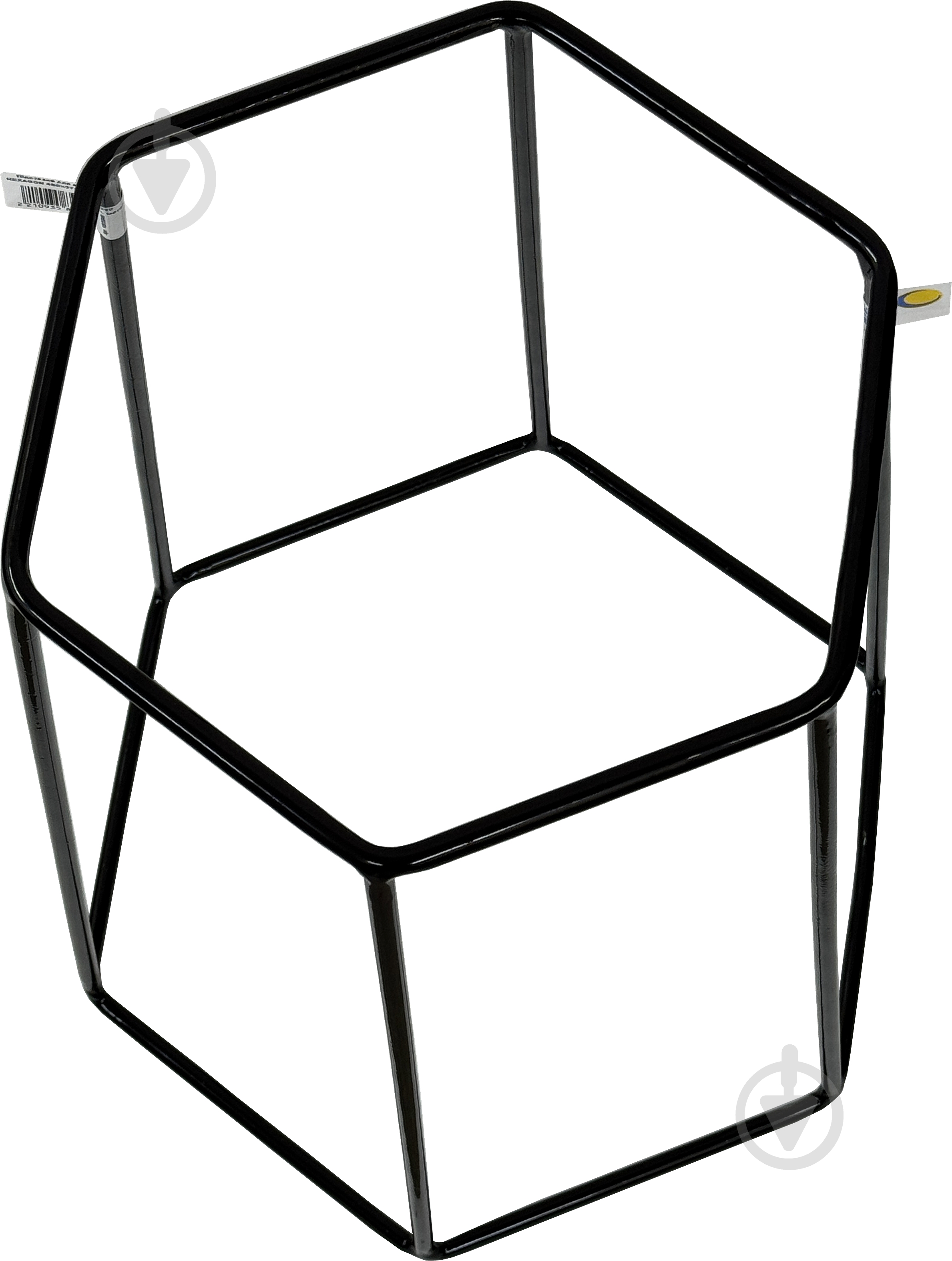 Подставка для вазонов d-220 HEXAGON 450х370 мм черный - фото 2