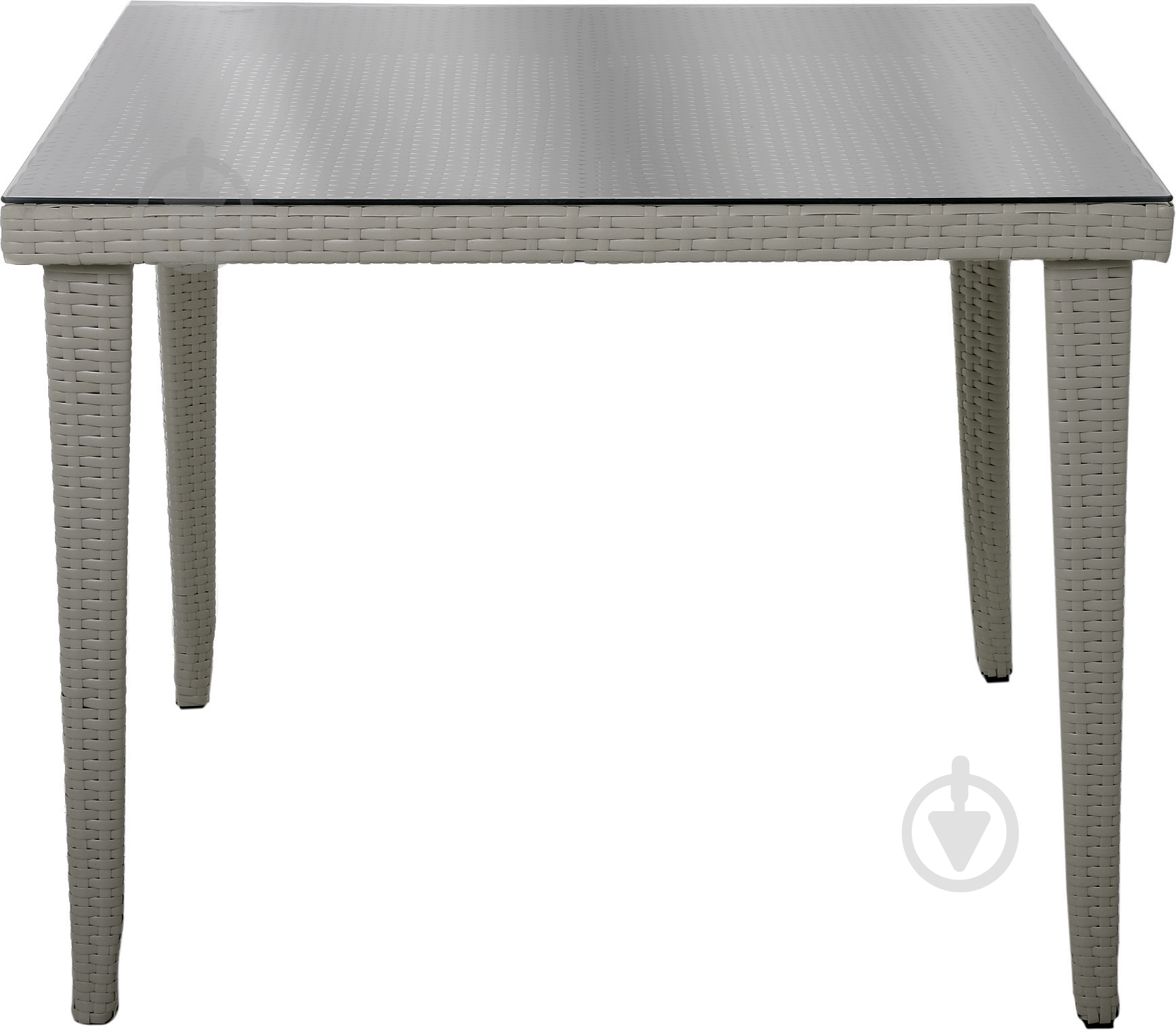 Стіл Indigo зі штучного ротангу HYT-1701 90x90 см сірий - фото 2 Стіл Indigo зі штучного ротангу HYT-1701 90x90 см сірий - фото 2