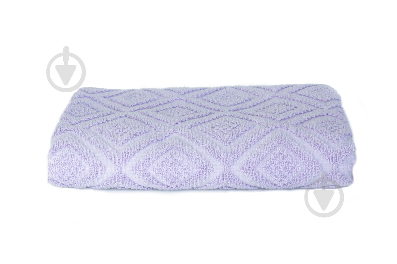Полотенце махровое 70x140 см лиловый IDEAL TEXTILE - фото 1