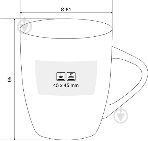 Чашка Slavic 300 ml - фото 2
