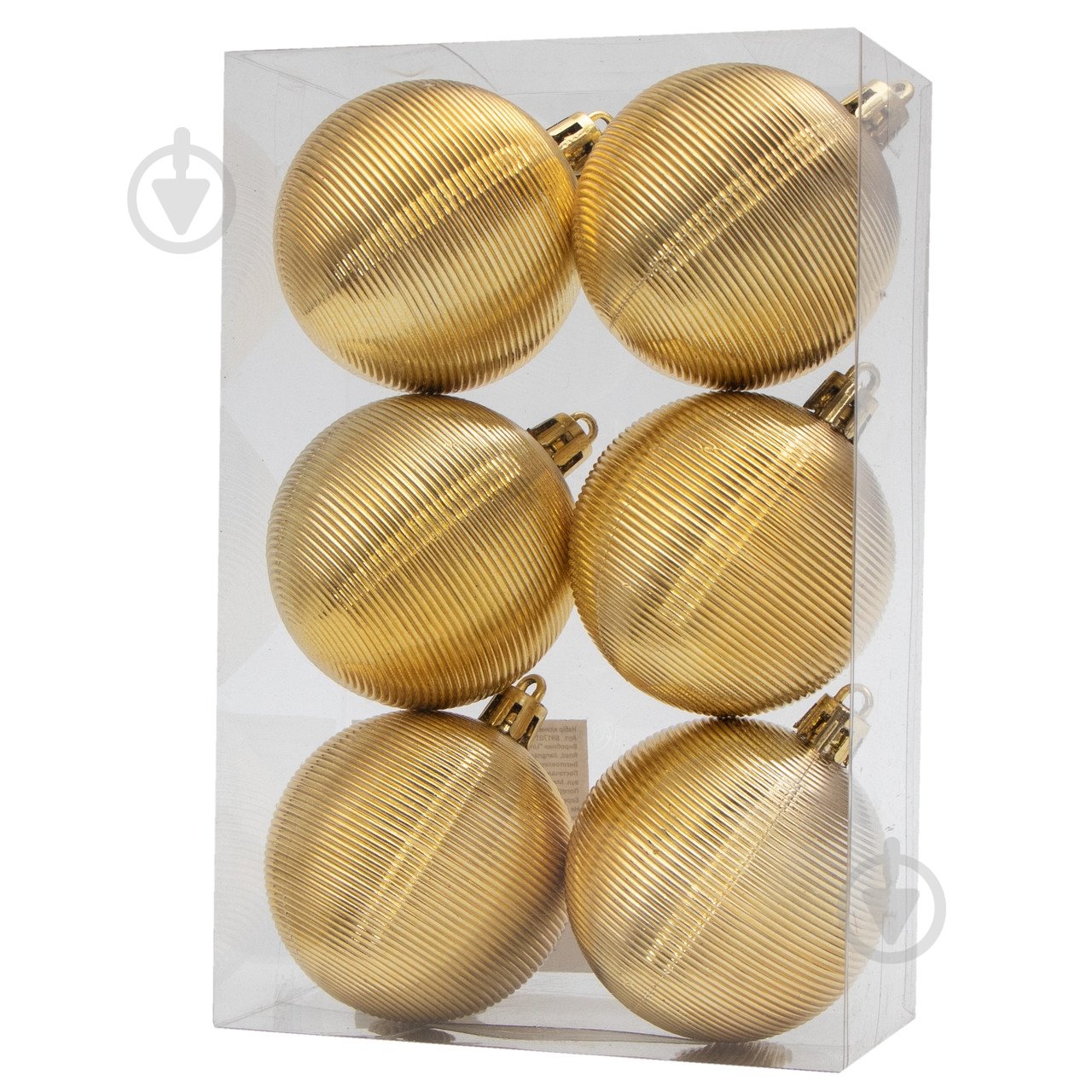 Набор елочных шаров Девилон 891701 d60 мм 6 шт./уп. - фото 1